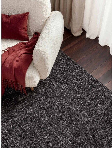 Covor gri închis țesut manual din material bouclé 120x170 cm Notting Hill Portobello – Ted Baker