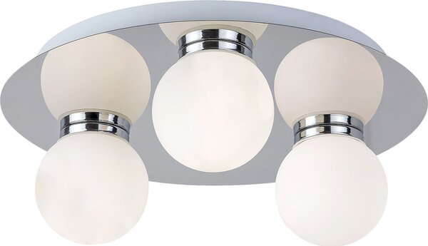 Rabalux Becca lampă de tavan 3x28 W alb-crom 2113