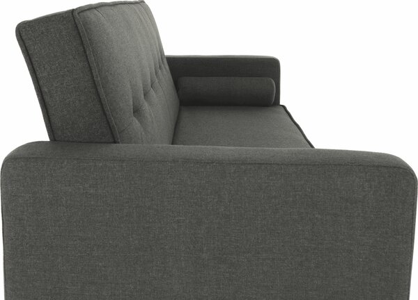 KONDELA Canapea extensibilă, material gri, OTISA