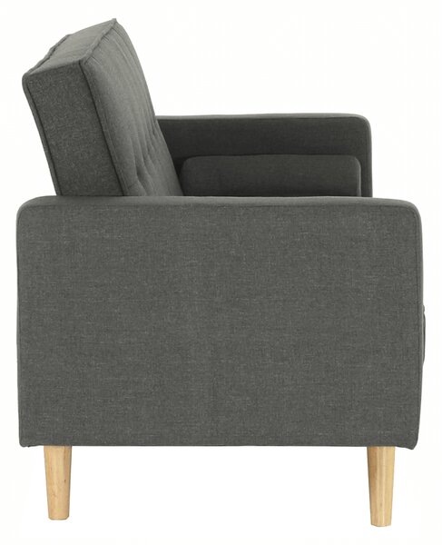KONDELA Canapea extensibilă, material gri, OTISA