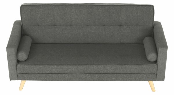 KONDELA Canapea extensibilă, material gri, OTISA