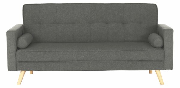 KONDELA Canapea extensibilă, material gri, OTISA