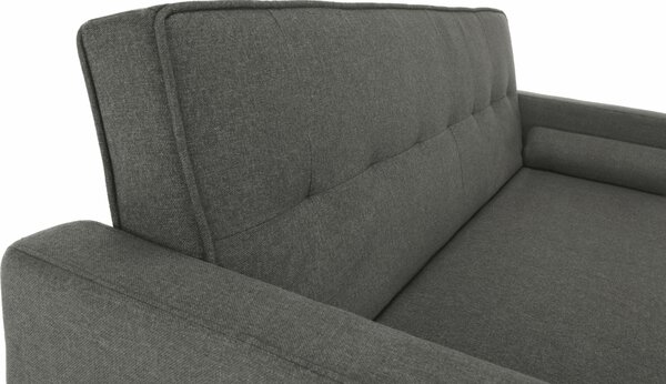 KONDELA Canapea extensibilă, material gri, OTISA