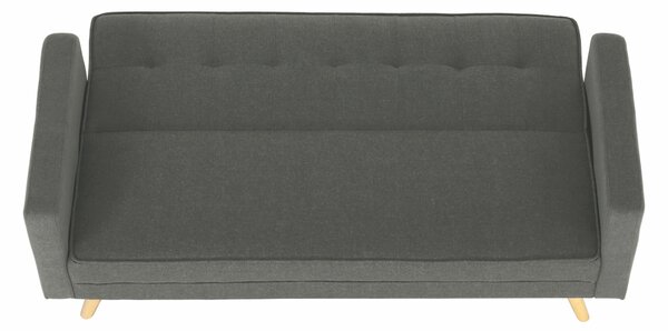 KONDELA Canapea extensibilă, material gri, OTISA