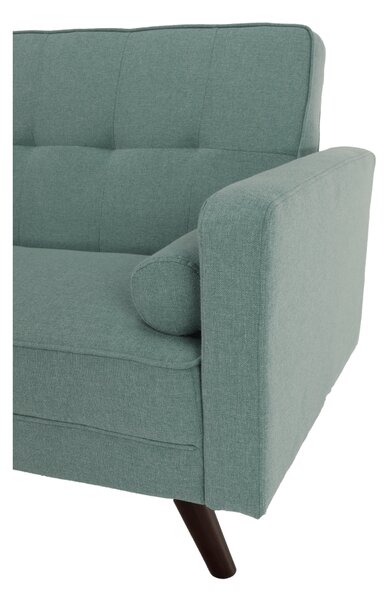 KONDELA Canapea extensibilă, material verde-mentol, OTISA