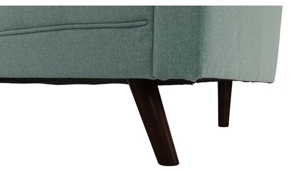 KONDELA Canapea extensibilă, material verde-mentol, OTISA