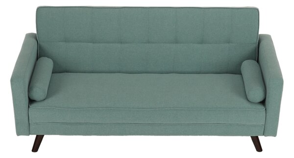 KONDELA Canapea extensibilă, material verde-mentol, OTISA