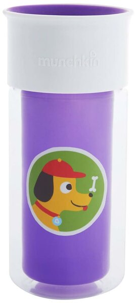 Munchkin 430941 Insulated Personalised Cup "Miracle 360°" Purple 51946