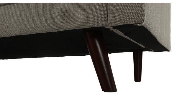 KONDELA Canapea extensibilă, material gri-maro taupe, OTISA