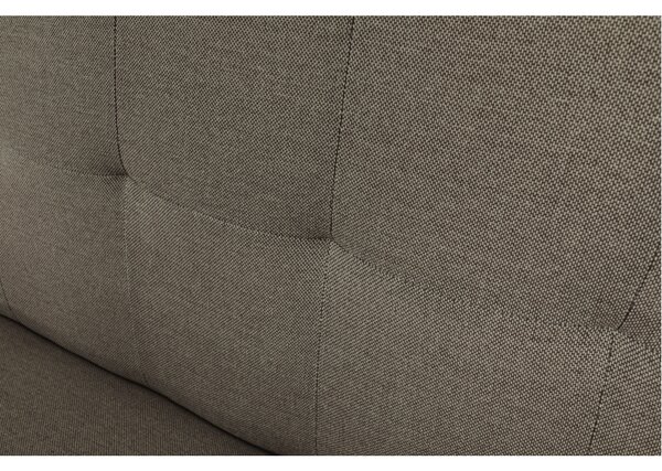 KONDELA Canapea extensibilă, material gri-maro taupe, OTISA
