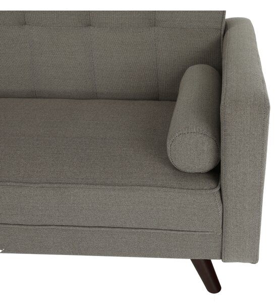 KONDELA Canapea extensibilă, material gri-maro taupe, OTISA