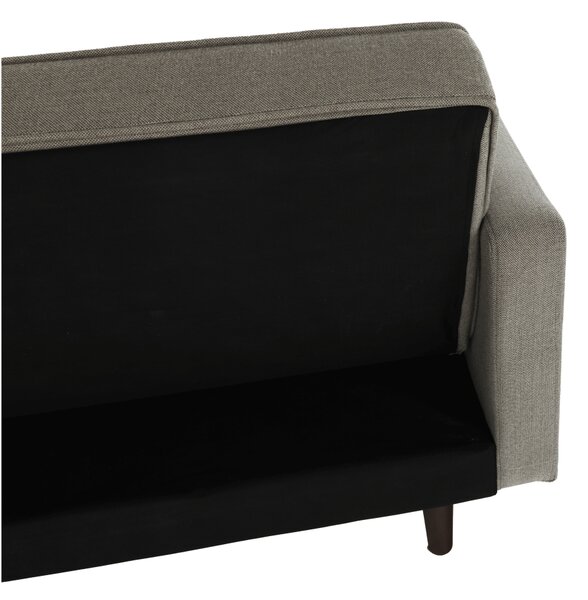 KONDELA Canapea extensibilă, material gri-maro taupe, OTISA