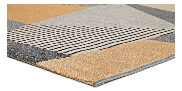Covor Universal Gladys Sarro, 120 x 60 cm, portocaliu-gri