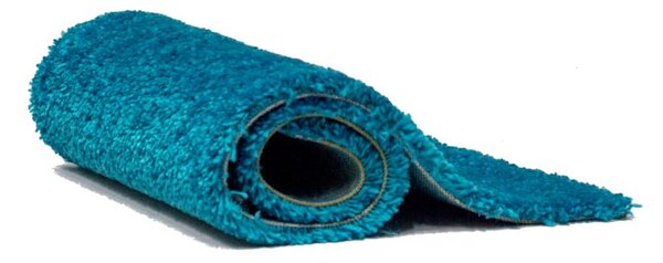 Covor rotund Universal Aqua Liso, ø 100 cm, albastru