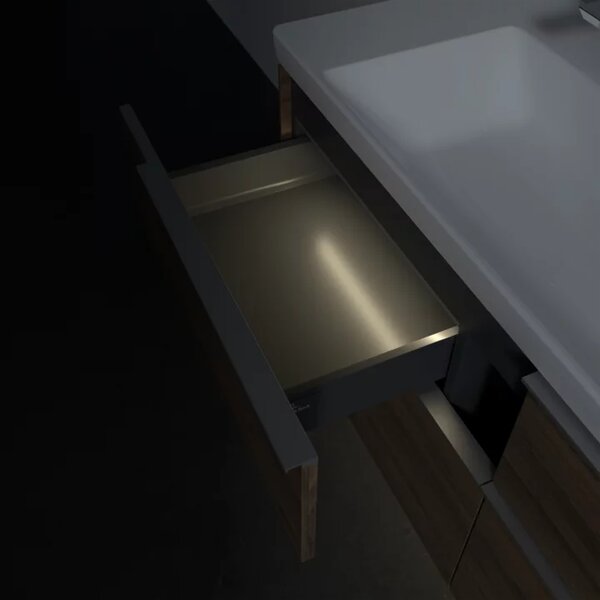 Villeroy & Boch Subway 3.0 dulap 127.2x47.8x57.6 cm sub chiuveta pe perete C602L0VH