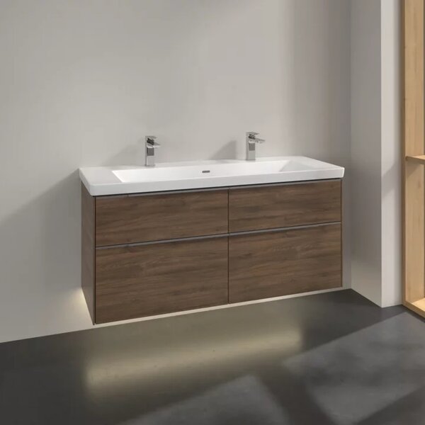 Villeroy & Boch Subway 3.0 dulap 127.2x47.8x57.6 cm sub chiuveta pe perete C602L0VH