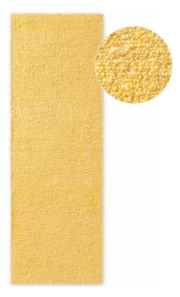 Covor tip traversă galben țesut manual din material bouclé 80x200 cm Notting Hill Portobello – Ted Baker