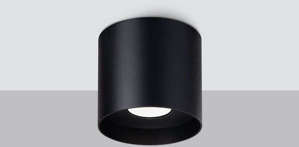 Sollux Lighting Mika lampă de tavan 1x10 W negru SL.1281
