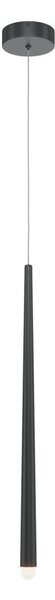 Pendul LED design modern Cascade negru 6,5cm