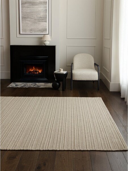 Covor fildeș țesut manual din amestesc de lână 160x230 cm Ravine – Asiatic Carpets