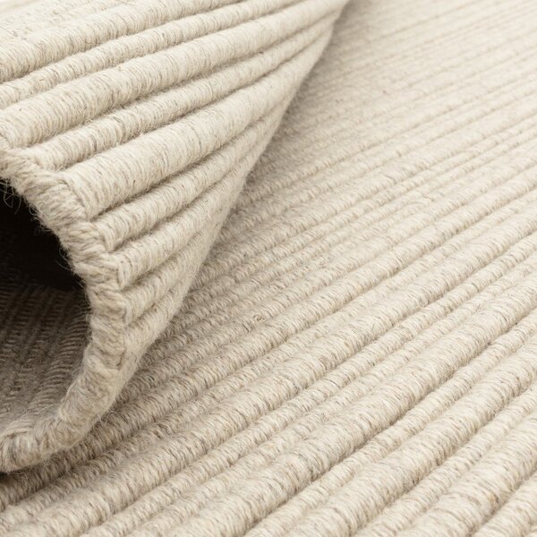 Covor fildeș țesut manual din amestesc de lână 160x230 cm Ravine – Asiatic Carpets