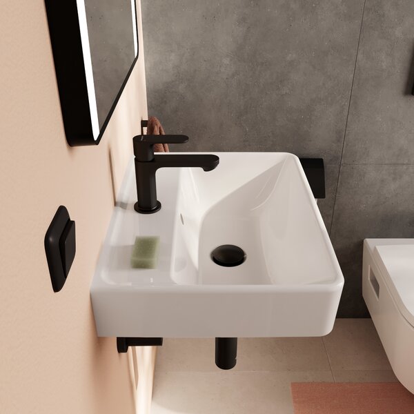 Hansgrohe Xanuia Q lavoar 50x39 cm dreptunghiular clasică alb luciu 60131450