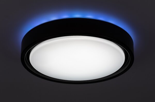 Rabalux - Plafonieră LED RGB dimabilă cu senzor LED/28W/230V + telecomandă