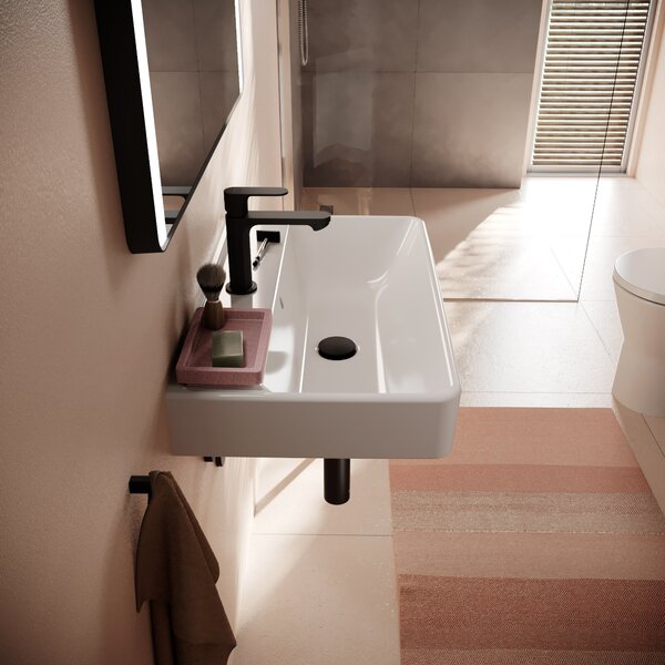 Hansgrohe Xanuia Q lavoar 65x39 cm dreptunghiular clasică alb luciu 61128450