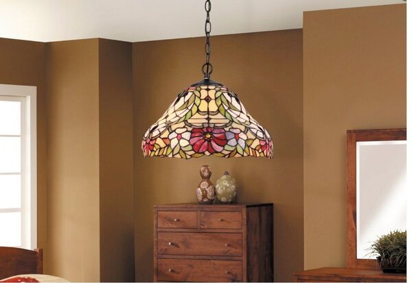Rabalux Mirella lampă suspendată 2x60 W multicolor 8086