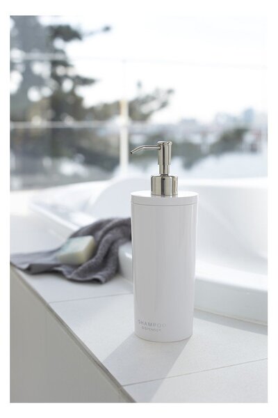 Dozator de săpun lichid alb din plastic 500 ml Round – YAMAZAKI