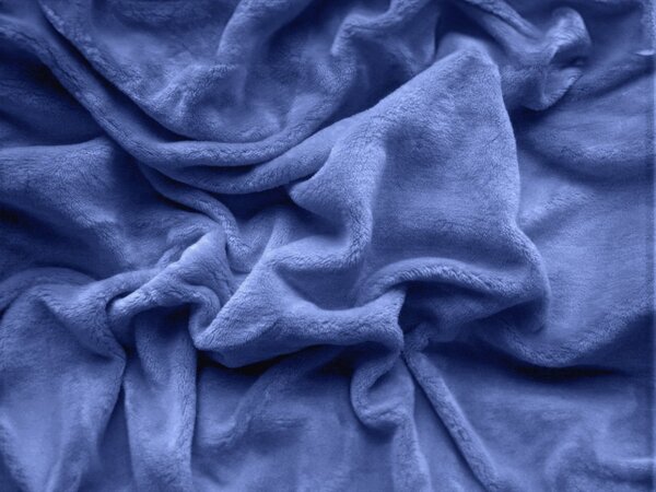 2x Cocolino microplus cu elastic SOFT 90x200 cm albastru