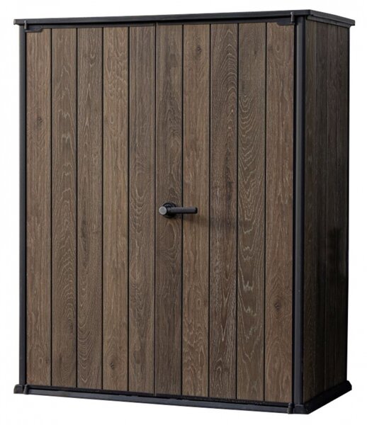 Dulap depozitare gradina, Keter, Signature, 1400 L, Nuc