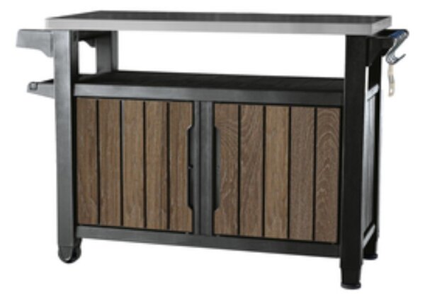 Masa tip bufet pentru gratar, Keter, Deco Unity XL, 207L, Nuc