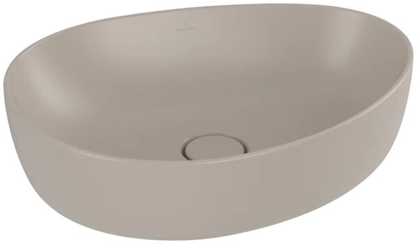Villeroy & Boch Antao lavoar 51x40 cm ovale de blat maro/bej mat 4A7351AM