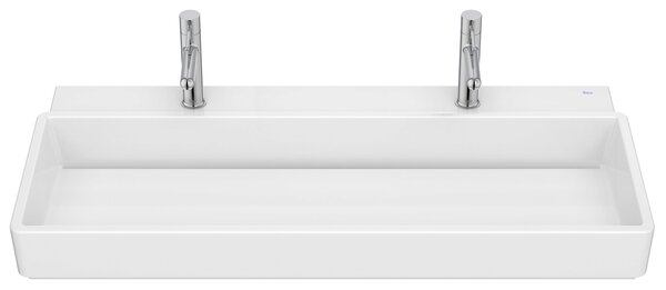 Roca Tura lavoar 100x43 cm dreptunghiular mobilier-de blat alb luciu A327699000