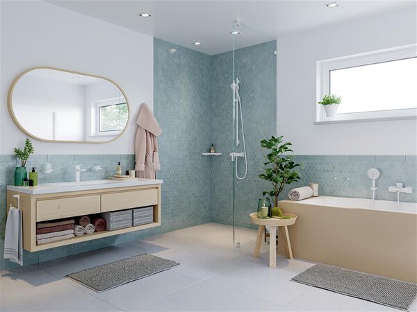 Hansgrohe Metropol baterie de duș perete alb 32560700
