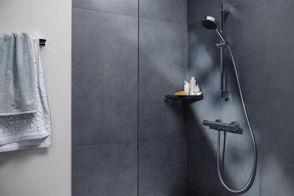 Hansgrohe Ecostat Element baterie de duș perete cu termostat crom 13346000
