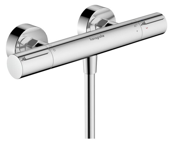 Hansgrohe Ecostat Element baterie de duș perete cu termostat crom 13346000