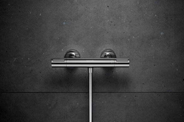 Hansgrohe Ecostat Element baterie de duș perete cu termostat crom 13346000