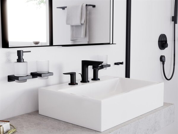 Hansgrohe Talis E baterie lavoar stativ negru 71733670