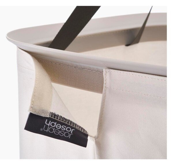 Coș de rufe bej din material textil 60 l Tota One – Joseph Joseph