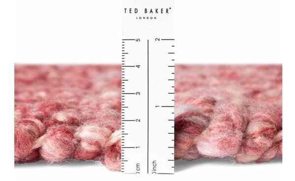 Covor tip traversă roz închis țesut manual din material bouclé 80x200 cm Notting Hill Portobello – Ted Baker