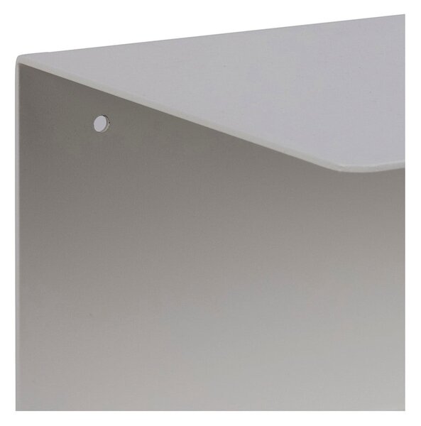 Raft dublu de perete din metal Actona Joliet, lățime 35 cm, alb