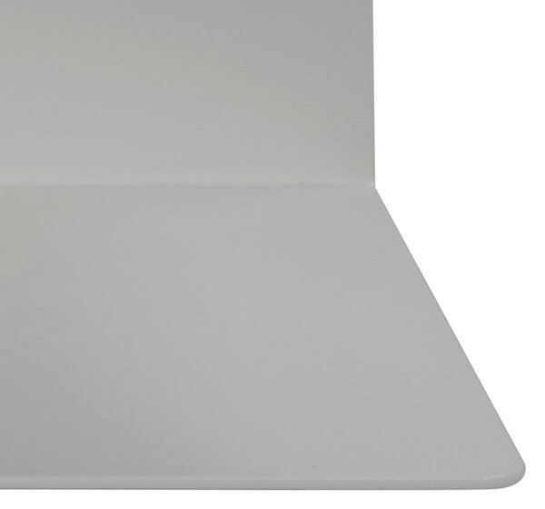 Raft dublu de perete din metal Actona Joliet, lățime 35 cm, alb