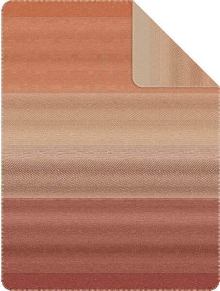 Pătură Ibena Toronto maro ruginiu/maro, 150 x 200 cm