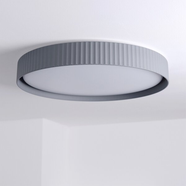 Brilagi - plafonieră LED dimabilă LUCIA LED/60W/230V diam. 59 cm gri + telecomandă