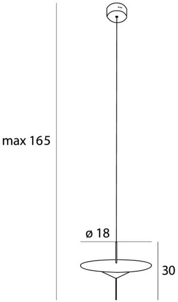 MaxLight Cone lampă suspendată 1x12 W negru P0554