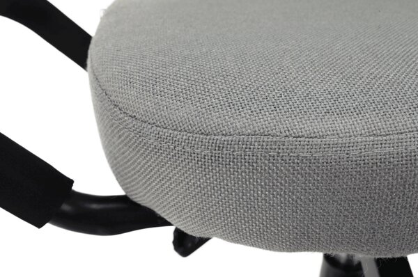KONDELA Scaun de îngenunchiere ergonomic, gri-maro Taupe / negru, RUFUS