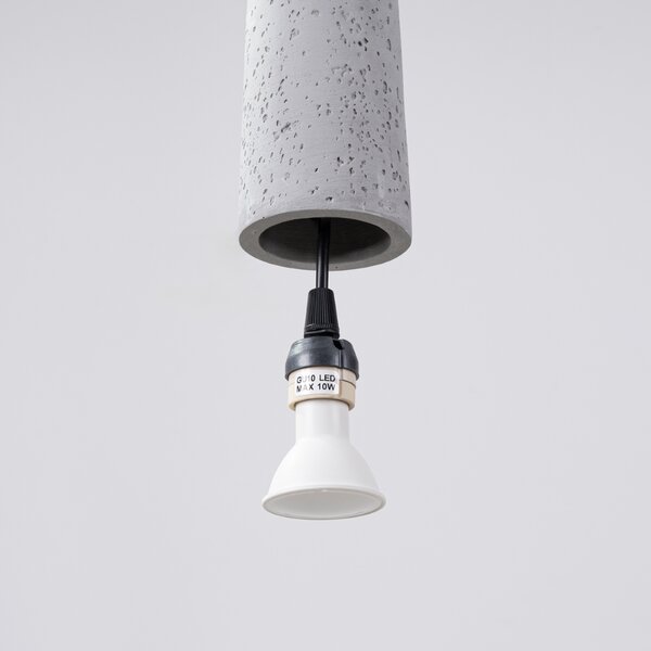 Sollux Lighting Electra lampă suspendată 1x10 W gri/frasin SL.1347