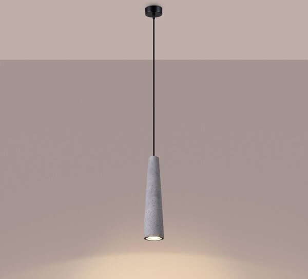 Sollux Lighting Electra lampă suspendată 1x10 W gri/frasin SL.1347